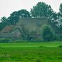 Reet gedeckter Hof westfriesische Inseln Segeltörn 2011